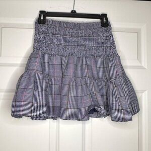 Cartolina Flip Skirt – Blue Pattern– Size XS, NWT